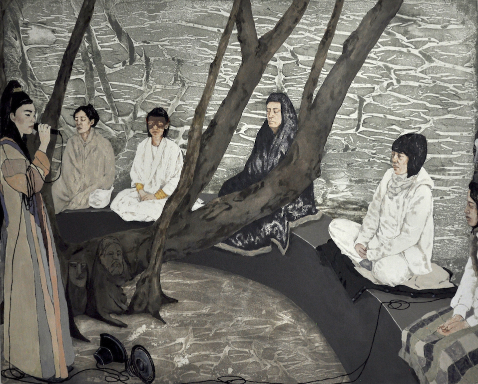Thumbnail for Circling one another